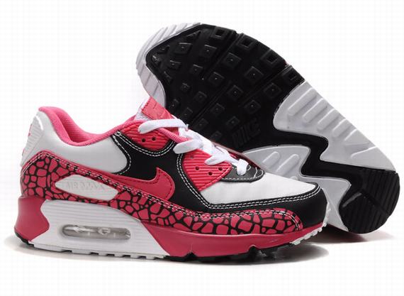 Nike Air Max Shoes Womens White/Black/Pink Online